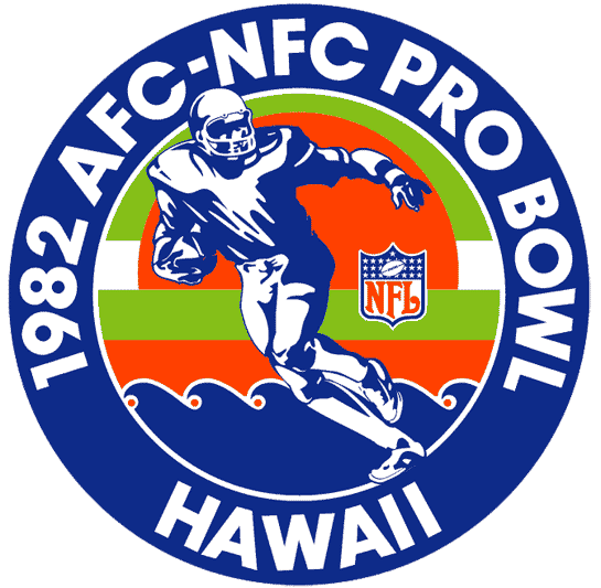 Pro Bowl 1982 Primary Logo iron on transfers for clothing
